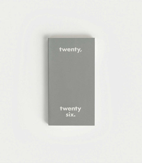 2026 Twenty, Twenty Six Weekly Planner _ mini [5colors] | Weekly Diary