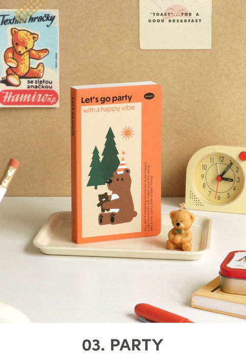 Slow Handy Line Notebook [6types]