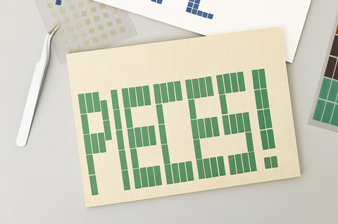 LIFE & PIECES Figure Sticker Pack [2types] | Triangle, Rectangle