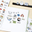 Round and Round Daily Sticker Pack ver.2 | 5 sheets