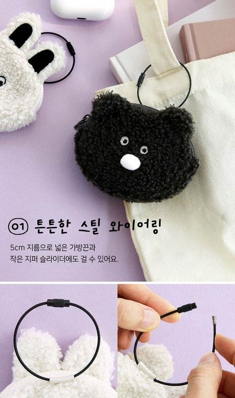 Doodle Key Ring Pouch [4types] | AirPods Case