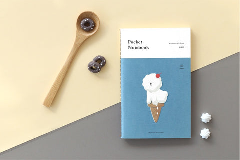 Pocket Notebook v.2 _ Grid [4types] | Squared Notebook