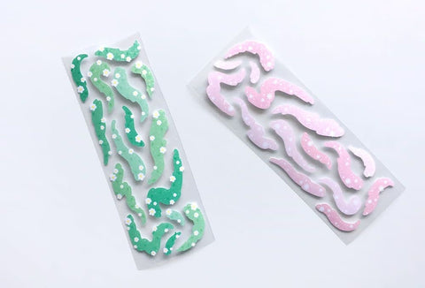 The Scent of Flowers, Grass Seal Sticker [2types] | Deco Sticker