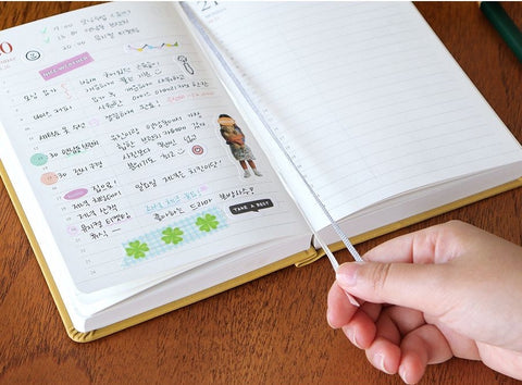 2027 Official Daily Diary Time Planner B6 [6colors] | Daily Diary 2027