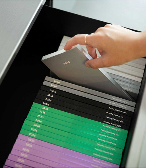 2026 Twenty, Twenty Six Weekly Planner _ mini [5colors] | Weekly Diary