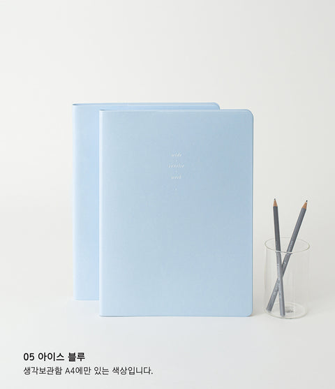 2026 Weekly Planner XL A4 [8colors] | Notable Memory Extra Large Weekly Diary