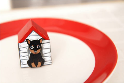 Puppy House Sticky Notes [4types]