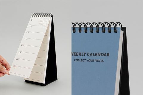 2026 Life&Pieces Memo Weekly Calendar vertical [3colors]