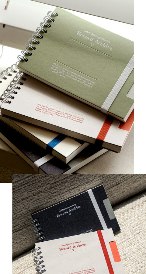Record Archive Weekly Planner [4colors]