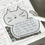 Doodle Cat Memo Pad [4types] | Kitty Notepad