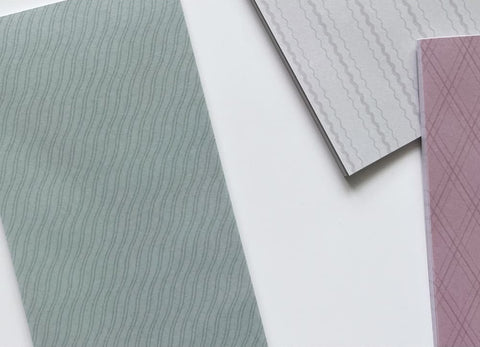 Calm and Clean Grid Memo Pad Set