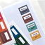 Index Label Sticker ver.4 | 12sheets