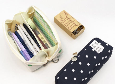 on the table Cube Pencil Case [2types]