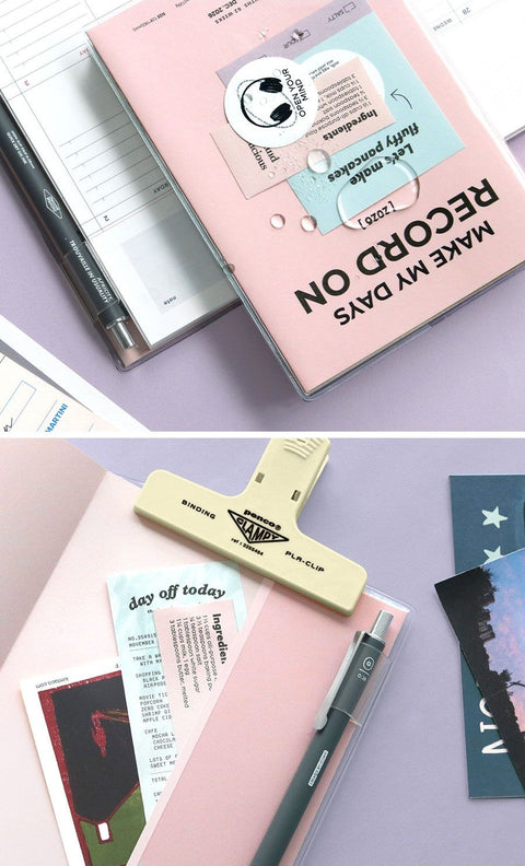 2026 Record On Weekly Planner A5 [4colors]