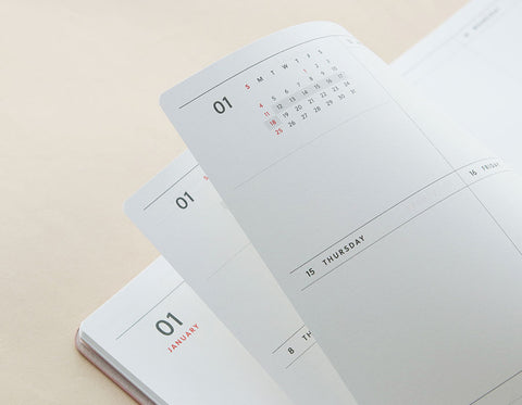 2026 Journal J. Weekly Planner A5 [7colors]