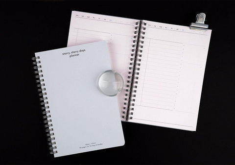 Starry, Starry Days Daily Planner [4colors] | Daily Scheduler