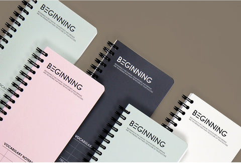 Beginning Vocabulary Notebook [4colors] | Word Book