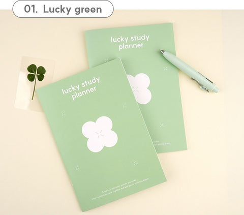 Lucky Study Planner for 1 month ver.2 [4types]