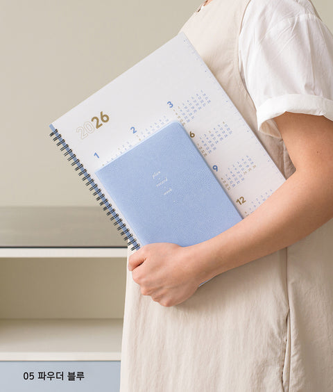 2026 Weekly Planner Medium [8colors] | Notable Memory Medium Weekly Diary