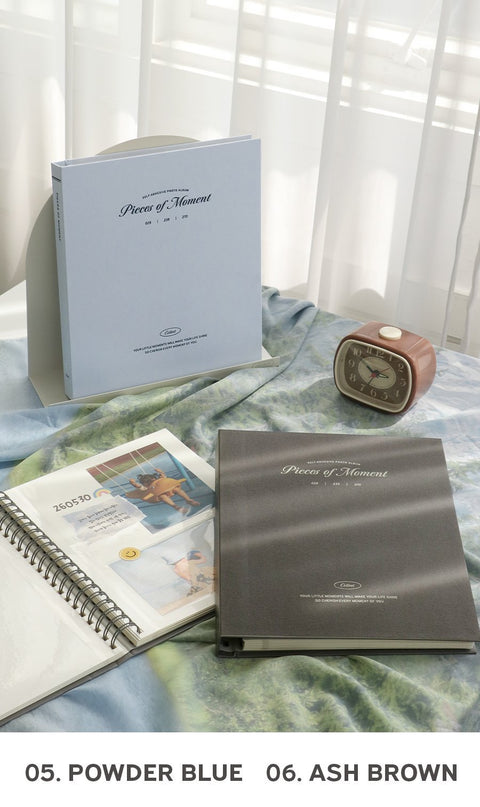 Piece of Moment Self-Adhesive Photo Album [6colors] | Sticky Photo Album
