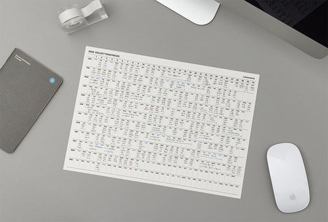 2026 Life&Pieces Small Yearly Calendar Set