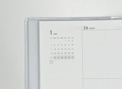 2026 Plan B Weekly Planner Wide B6 [2types]