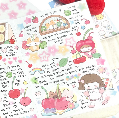 MOII TTOI Kiss Cut Tape [5types] | Kiss Cut Deco Sticker