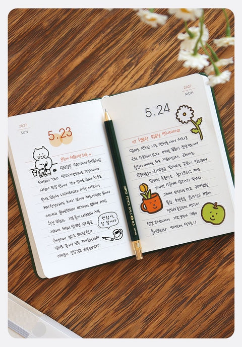 2027 PRISM 365 Daily Planner [7colors]