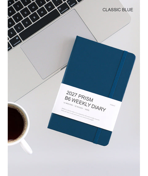 2027 PRISM B6 Weekly Diary [12colors] | Weekly Planner