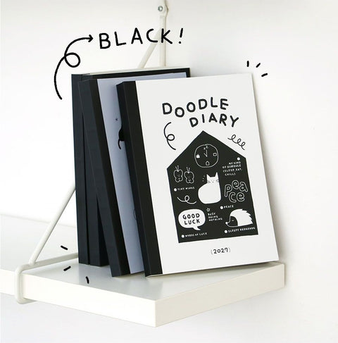 2027 Doodle Weekly Planner [4types]