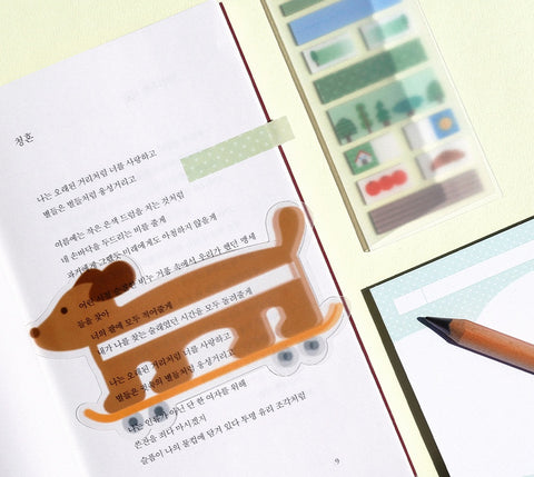 Sentence Collection Transparent Bookmark Set [3types]
