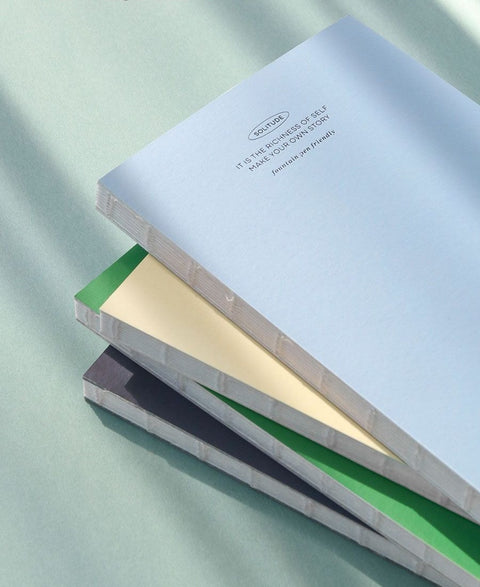 ICONIC Solitude B6 Grid Notebook [4colors]