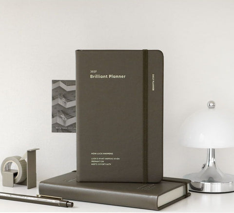 2027 Brilliant Daily Planner [7colors] | Daily Diary