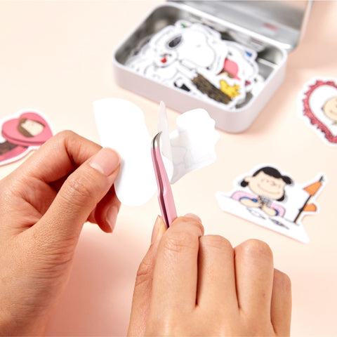 Peanuts Tin Case Stickers Pack ver.2