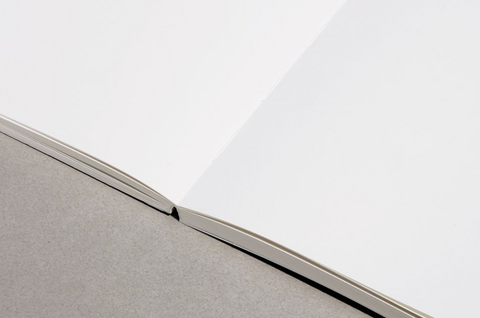 A6 Satin Notebook M80 [3colors] | Grid, Blank Notebook