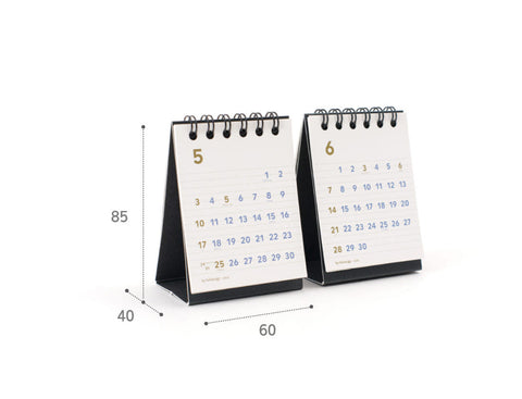 2026 Tiny Desk Calendar 2PCS