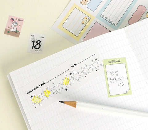 365 Days Calendar Sticker Pack | 18sheets