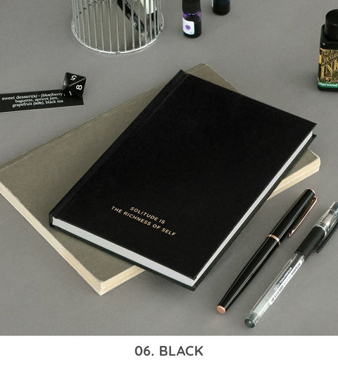 ICONIC Solitude Tomoe River Line Notebook [6colors]