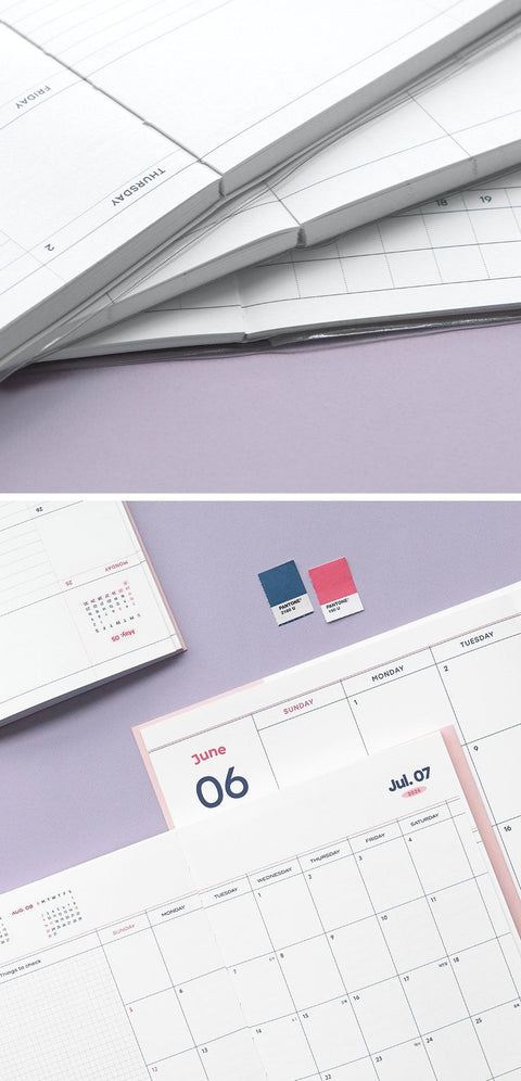 2026 Record On Weekly Planner A5 [4colors]