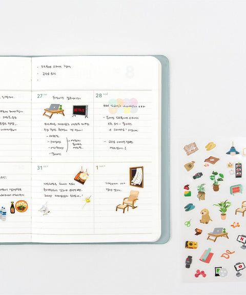 2027 Weekly Planner Small [8colors] | Notable Memory Small Weekly Diary