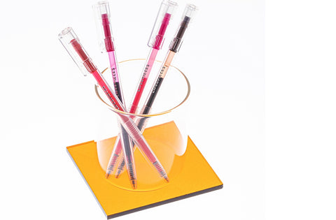 LIFE&PIECES Clear Gel Pen Set 0.38mm _ 14colors Set