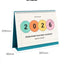 2026 PRISM Work Plan Desk Calendar (OCT.2025-DEC.2026) | Dated + Undated Planner