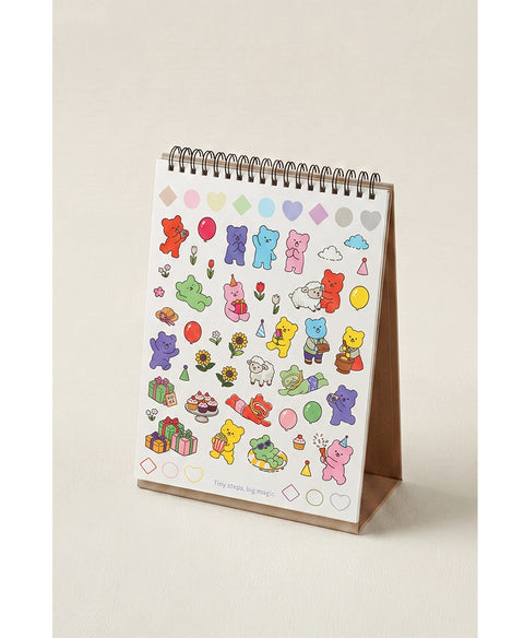 2027 Jelly Bear Desk Calendar