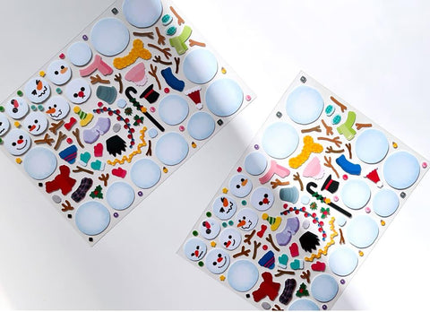 Snowman Seal Sticker | Deco Sticker