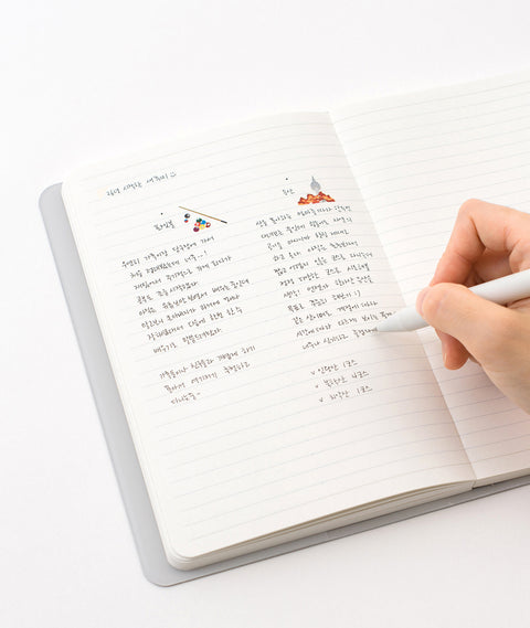 2026 Weekly Planner Medium [8colors] | Notable Memory Medium Weekly Diary