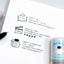 Round and round Diary Deco Stamp [20types]