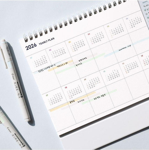 2026 A Piece of Desk Calendar [4colors]