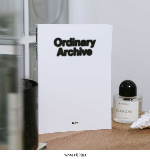 2025 Ordinary Archive Weekly Planner [6colors]