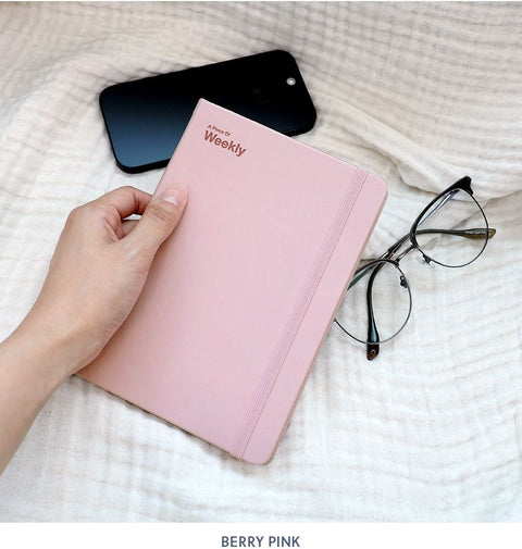 2026 A Piece of Weekly Planner [5colors]