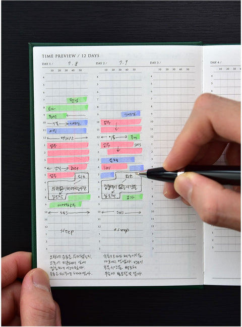 Small - Big Daily Planner [5colors] | Daily Checklist | Time Planner